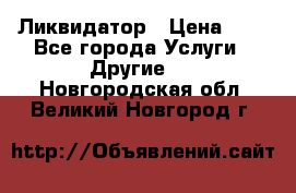 Ликвидатор › Цена ­ 1 - Все города Услуги » Другие   . Новгородская обл.,Великий Новгород г.